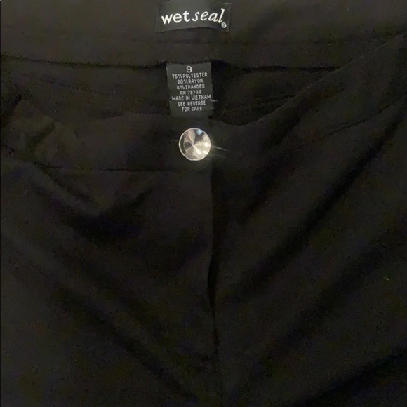 Wet Seal black jeans size 9 - Picture 2 of 5